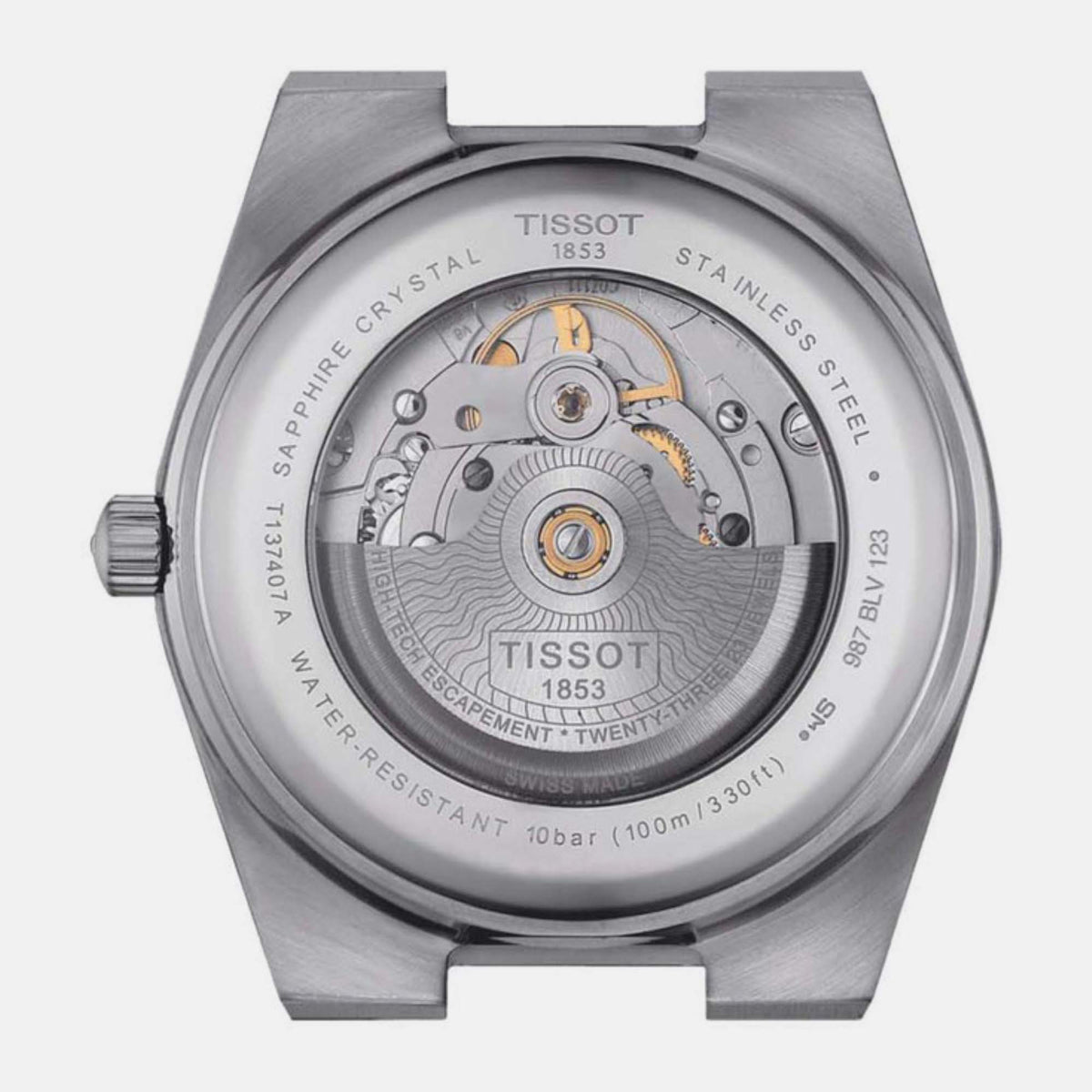 Tissot Men Tonneau Blue watch
