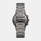 Men Quartz Black Dial Chronograph Stainless Steel Watch AR11531
