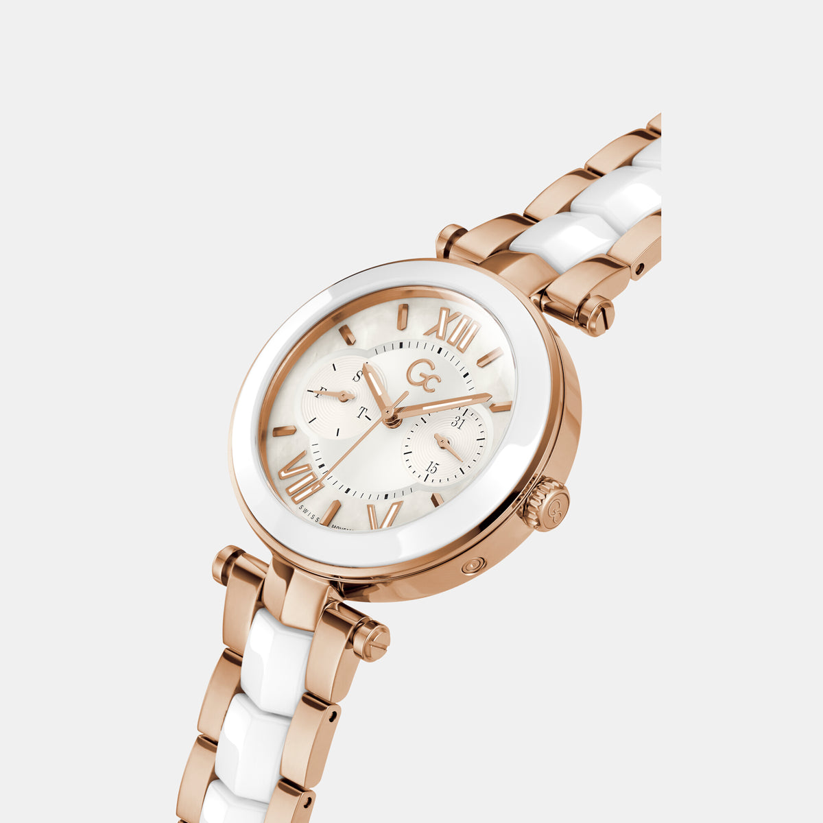 GC Stainless Steel Round watch