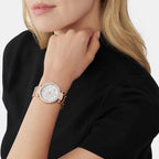 Michael Kors Women Round White watch