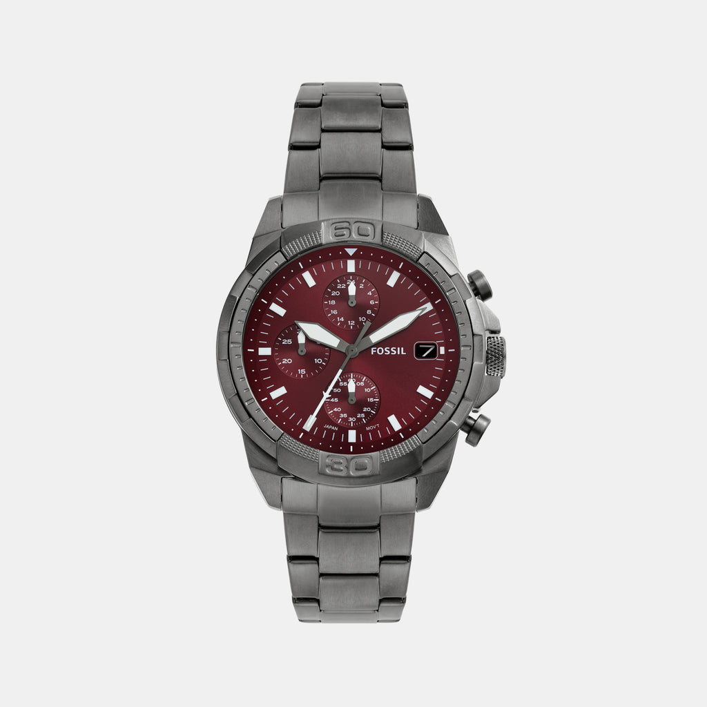 Fossil Round Smoke Chronograph watch