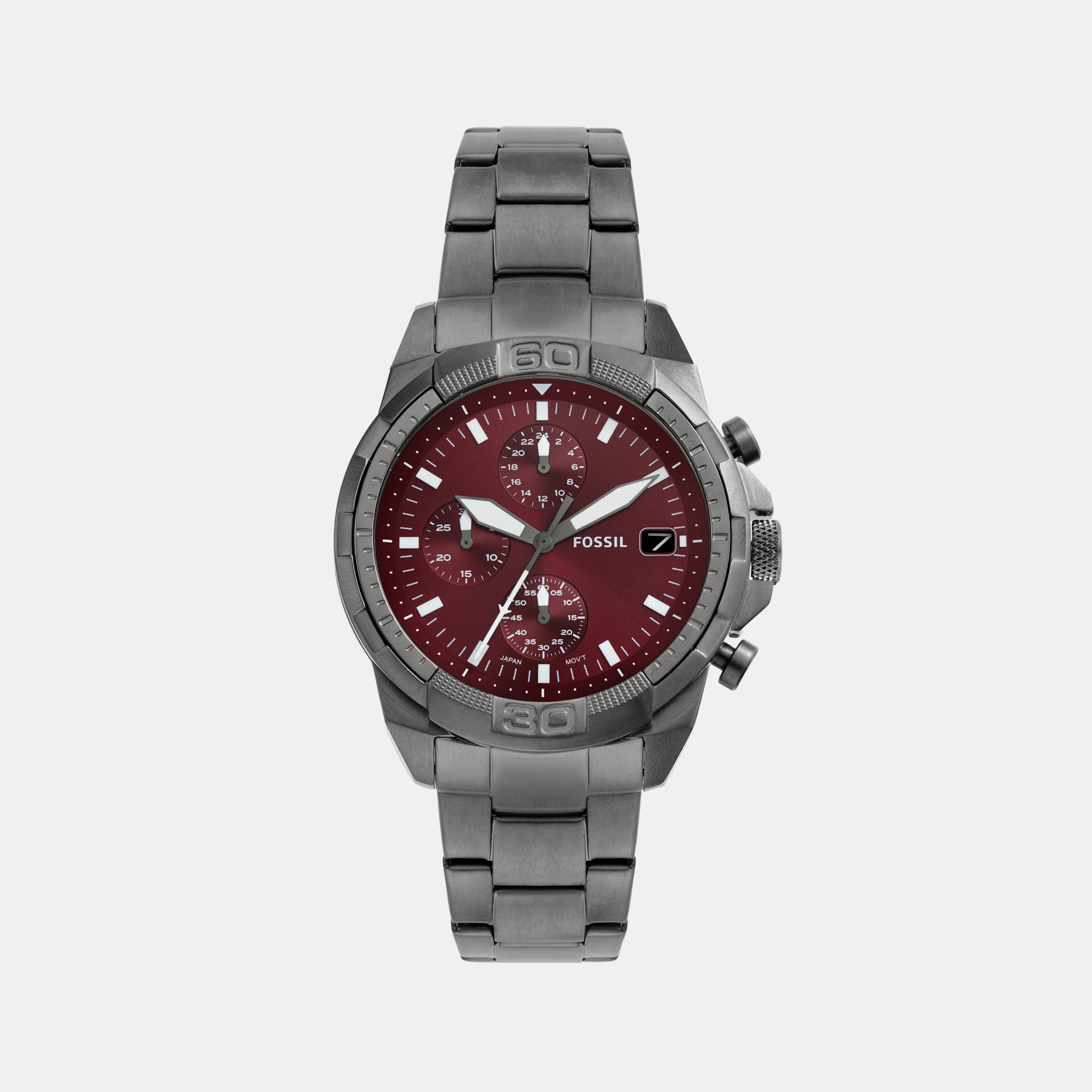 Fossil Round Smoke Chronograph watch