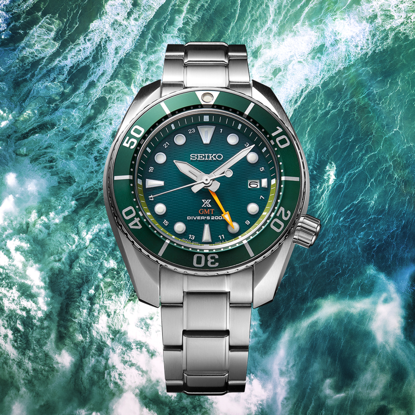 Prospex Male Green Solar Stainless steel Watch SFK003J1