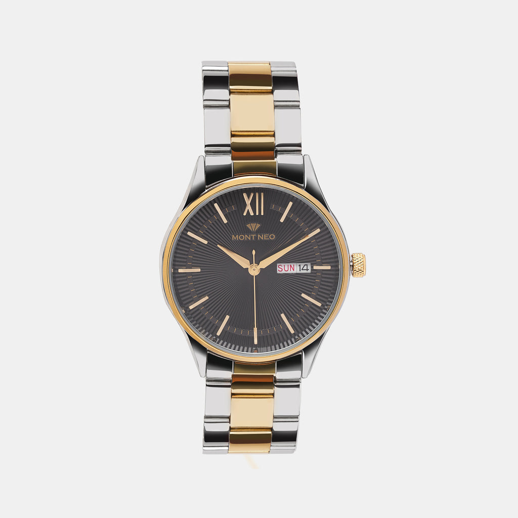 Mont Neo Round Black Analog watch
