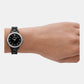 Male Black Analog Stainless Steel Watch AR70008