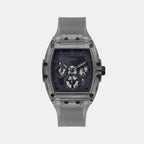 Guess Rectangular Blue Chronograph watch