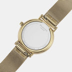 Signatur Lille Women Quartz White Dial Analog Mesh Watch SKW2693