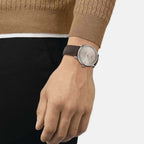 Tissot Leather Grey watch