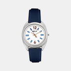 Helix Round White Analog watch