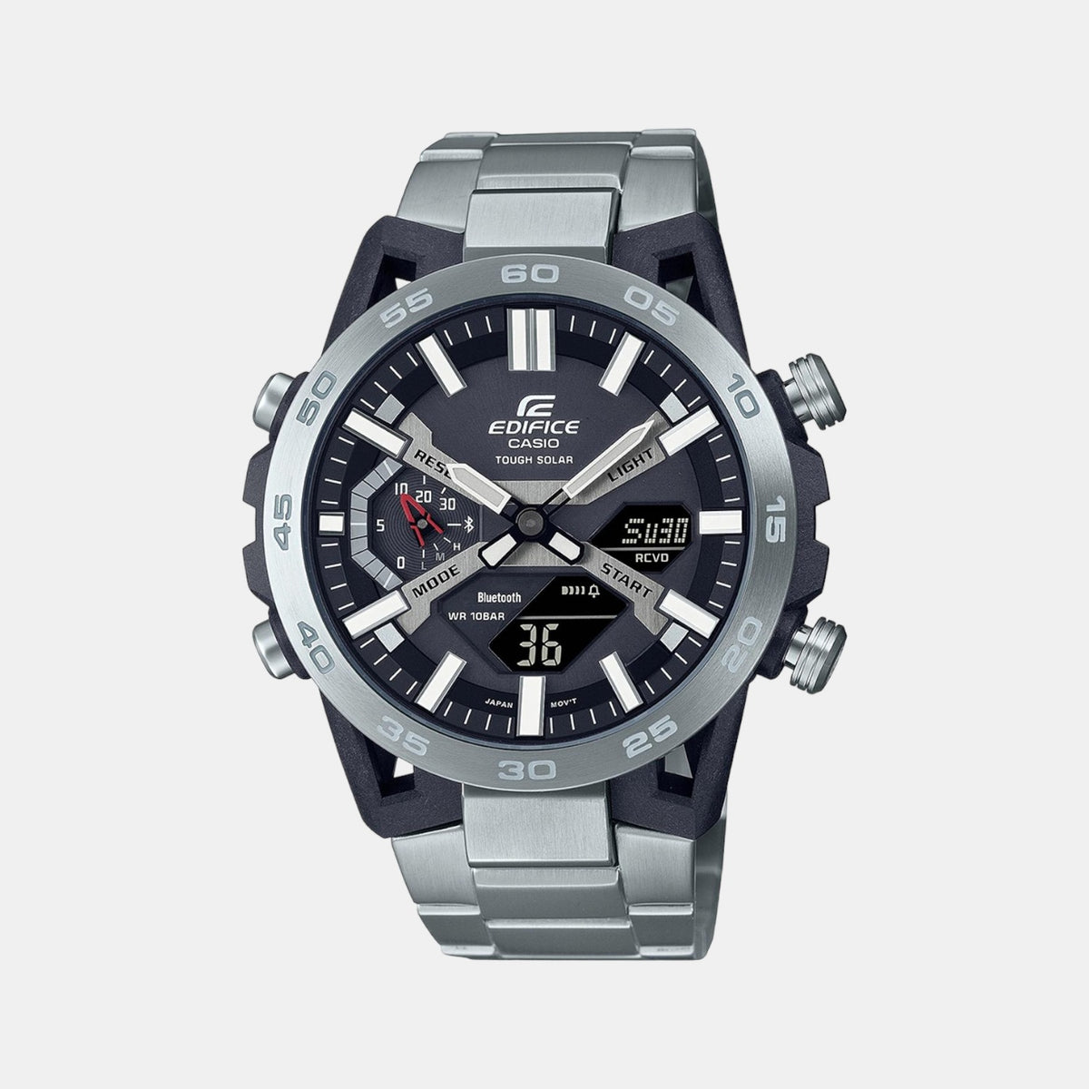 Casio Round Black Analog-Digital watch