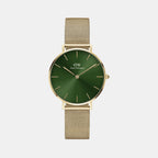 Daniel Wellington Round Green Analog watch