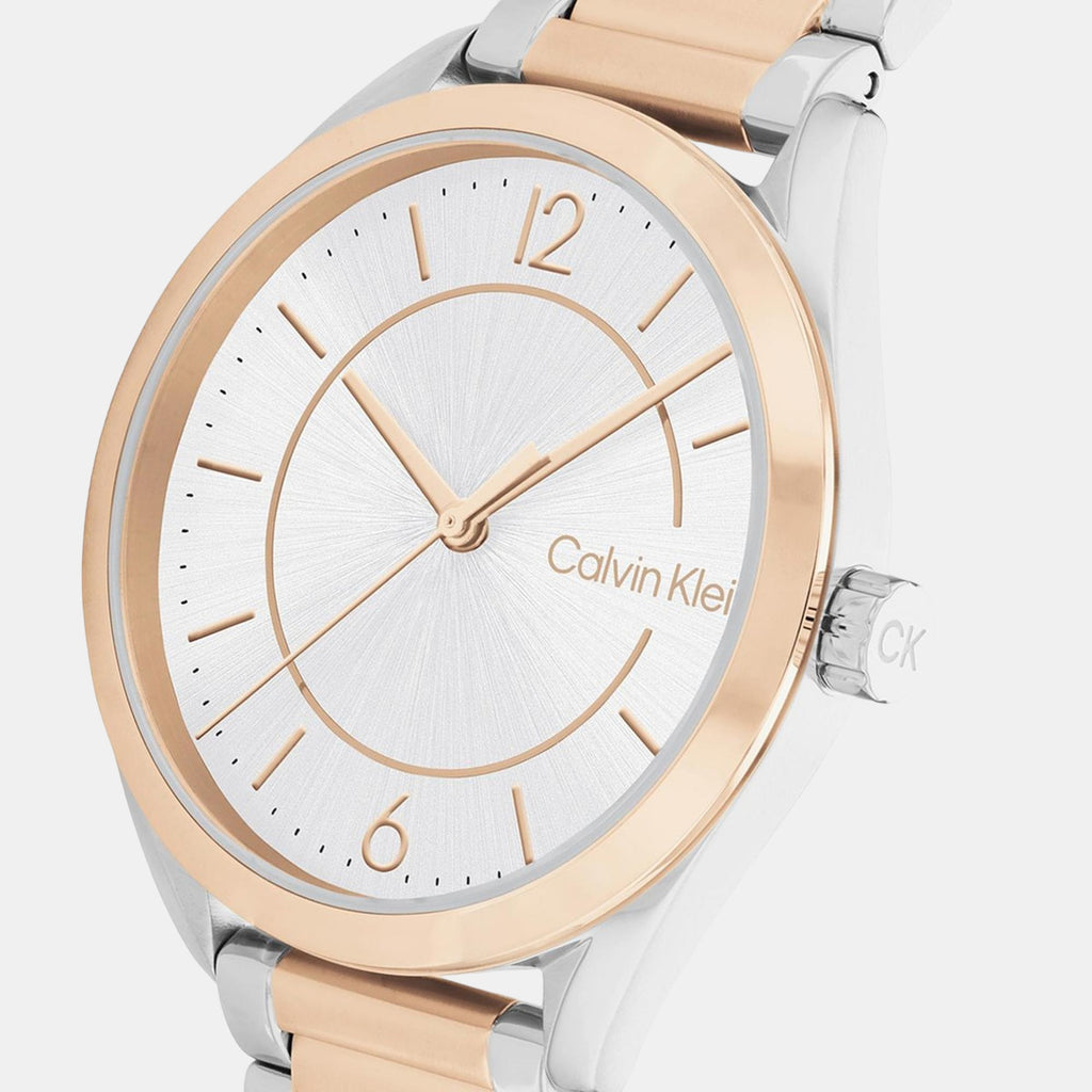 Enticing Women Quartz Silver Dial Analog Stainless Steel Watch 25200317