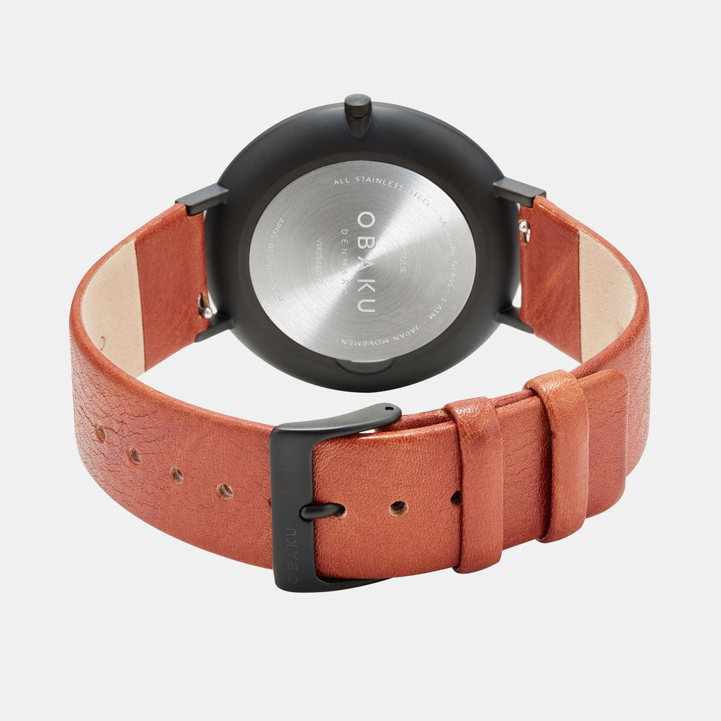 Obaku Brass Round watch