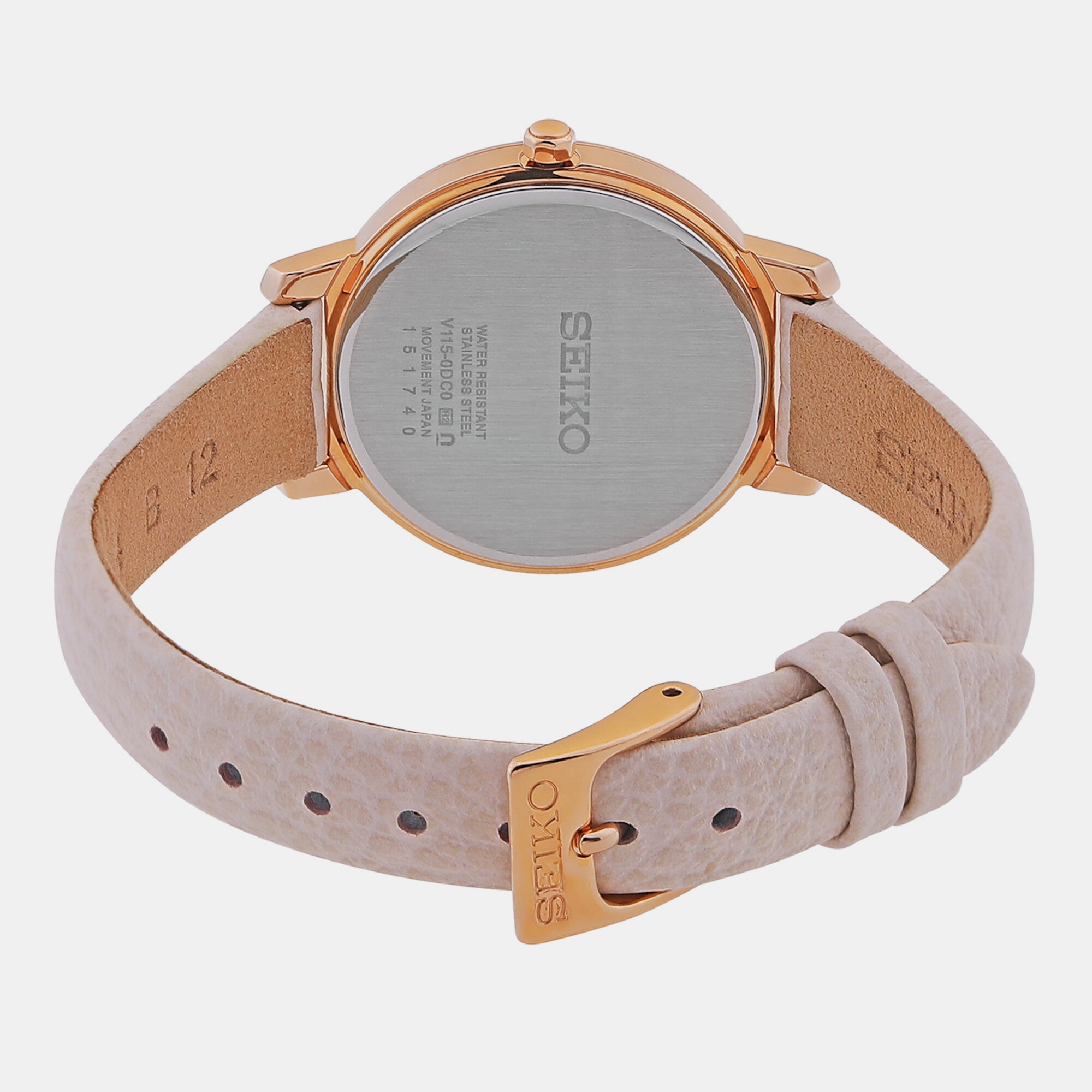 Seiko Stainless steel Round watch