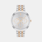 Calvin Klein Round Silver Chronograph watch