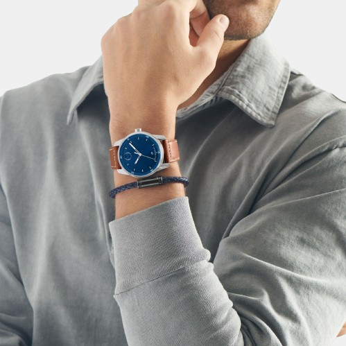 Movado Stainless Steel Round watch