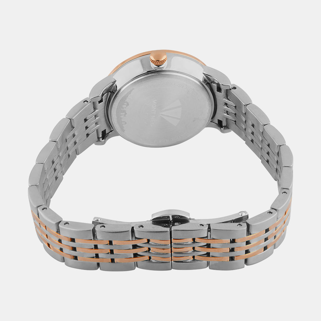 Mont Neo Women Round Silver watch