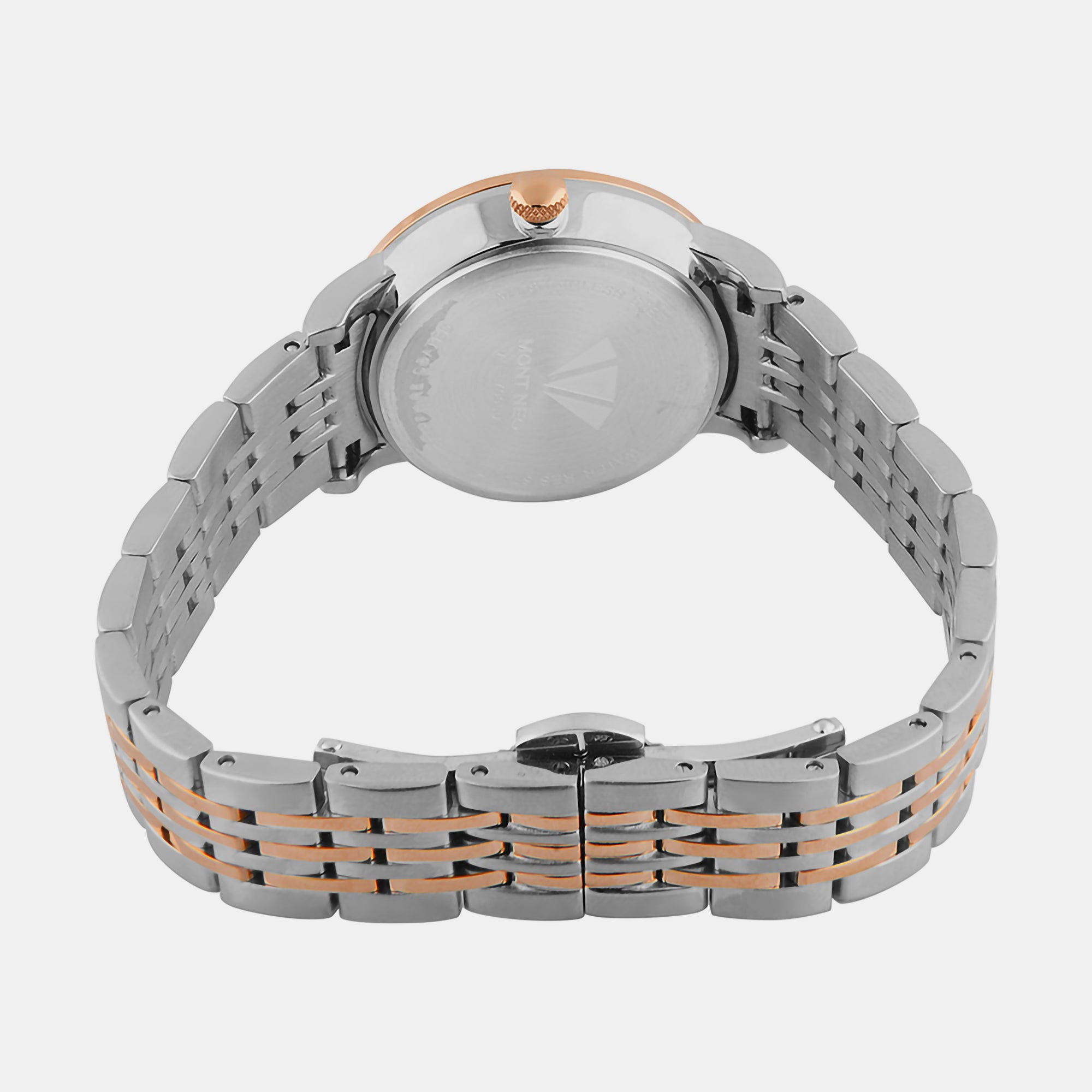 Mont Neo Women Round Silver watch