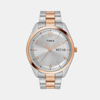 Timex Round Silver Analog watch