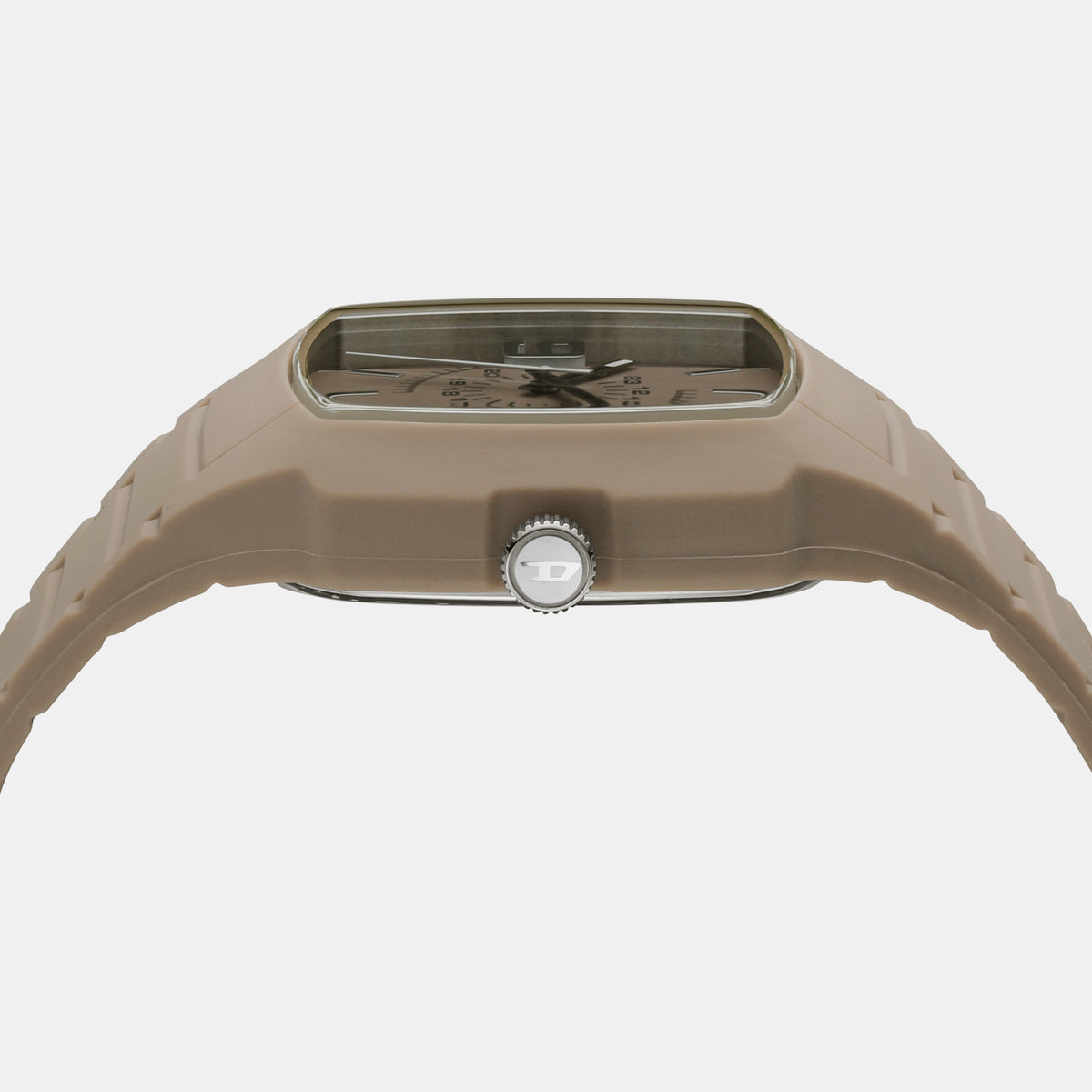 Diesel Silicone Rectangular watch