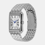 Fossil Men Rectangular Silver watch