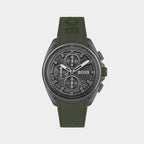 Boss Round Grey Chronograph watch