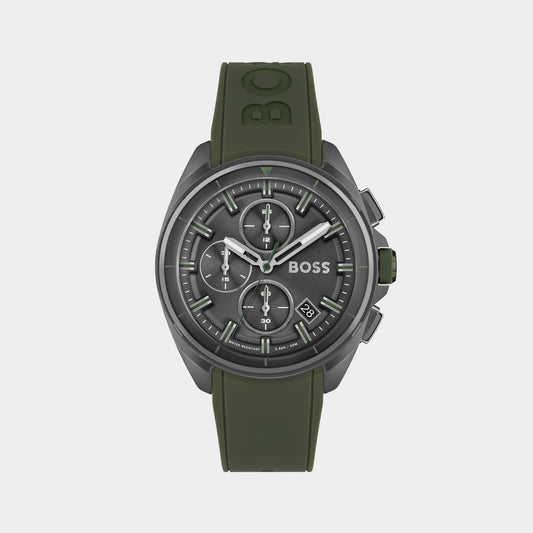 Volane Male Grey Chronograph Silicon Watch 1513952