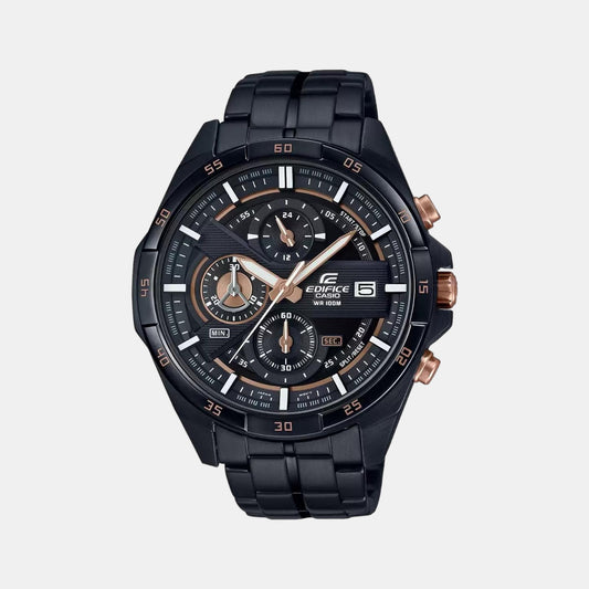 Edifice Male Chronograph Stainless Steel Watch EX493