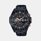 Casio Round Black Chronograph watch