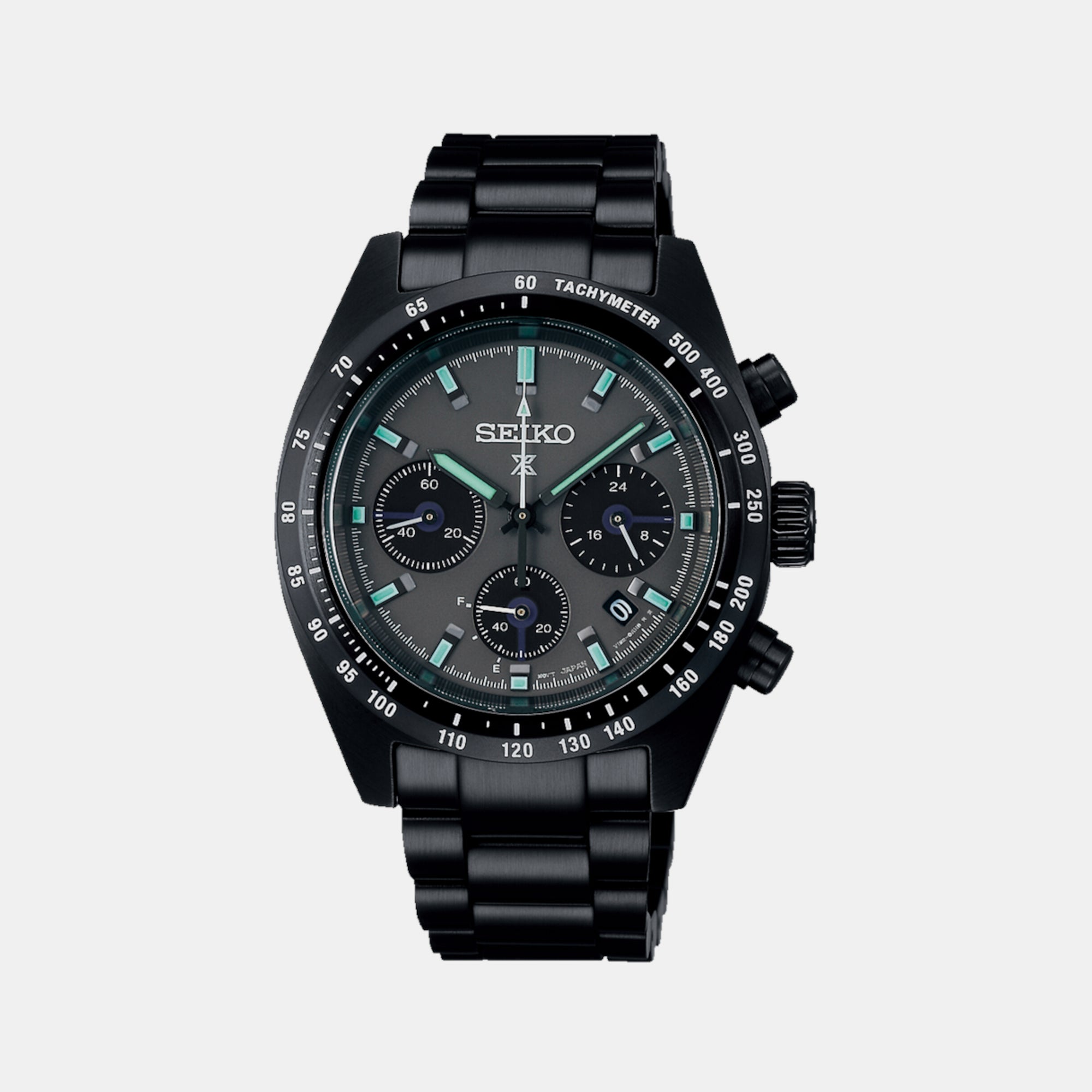 Seiko Round Black Analog watch