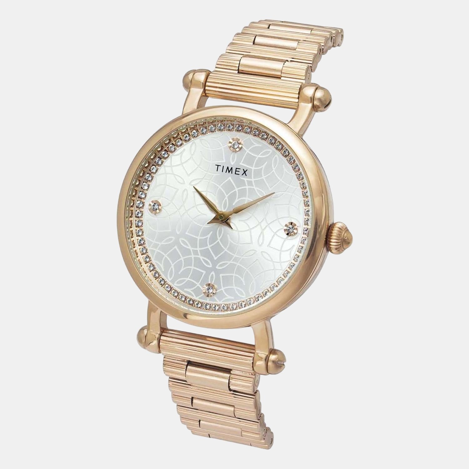 Timex Brass Round watch