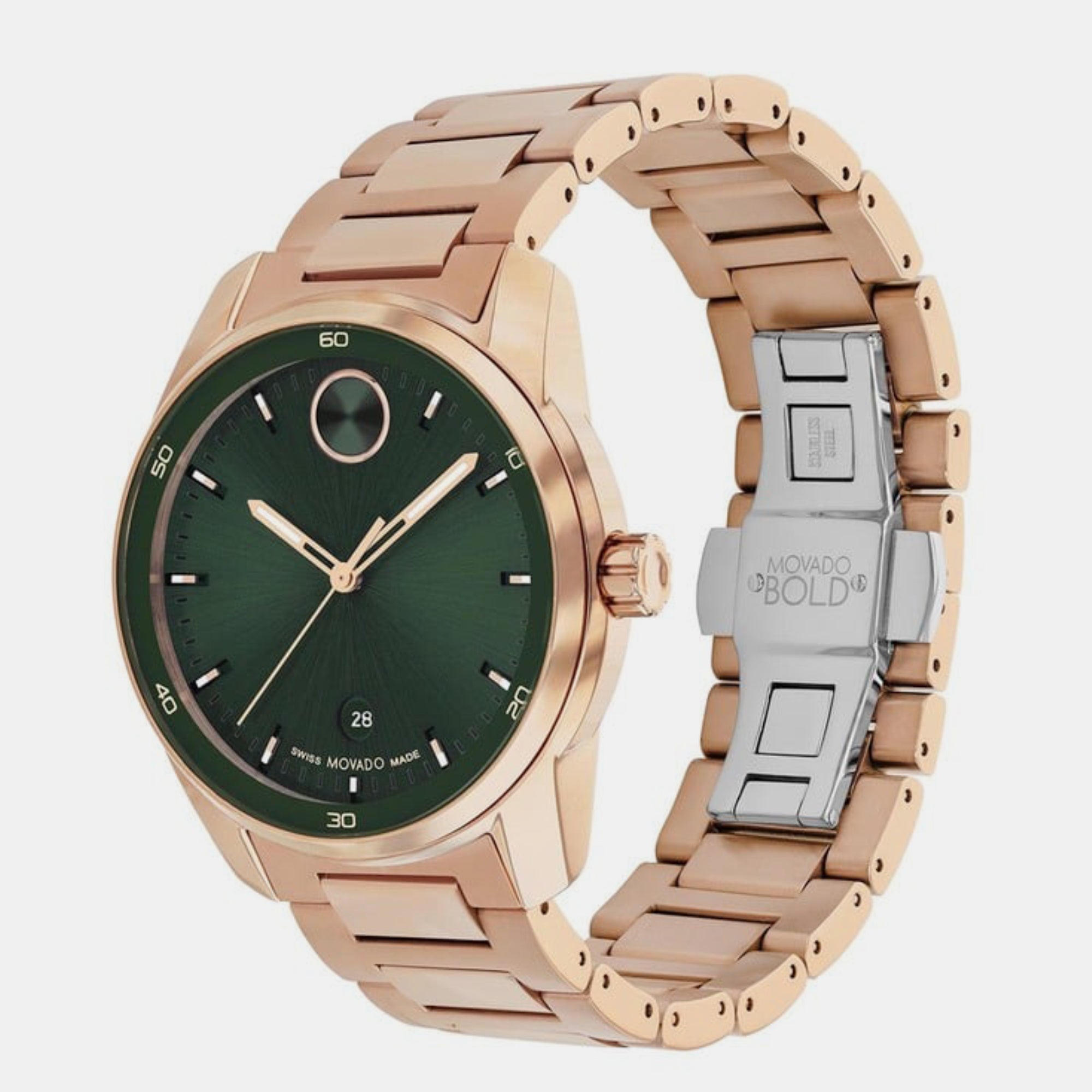 Movado 42 mm Round Quartz watch