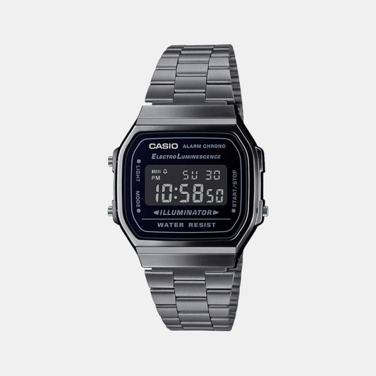 Unisex Digital Stainless Steel Watch D182