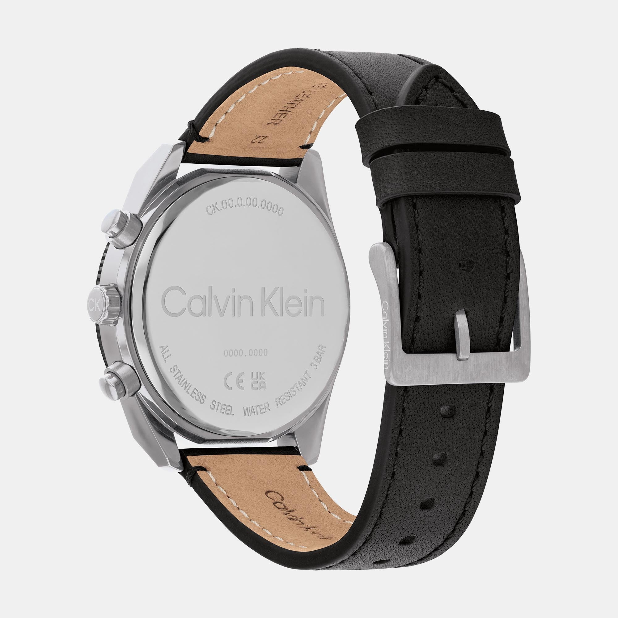 Calvin Klein Men Round Black watch