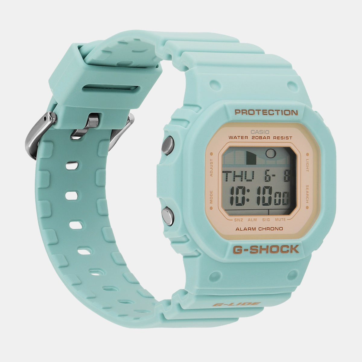 Casio Women Rectangular Rose Gold watch