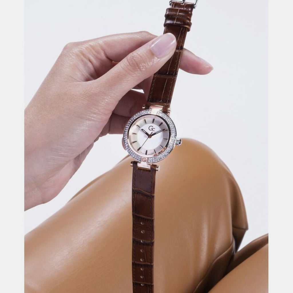 GC Leather White watch