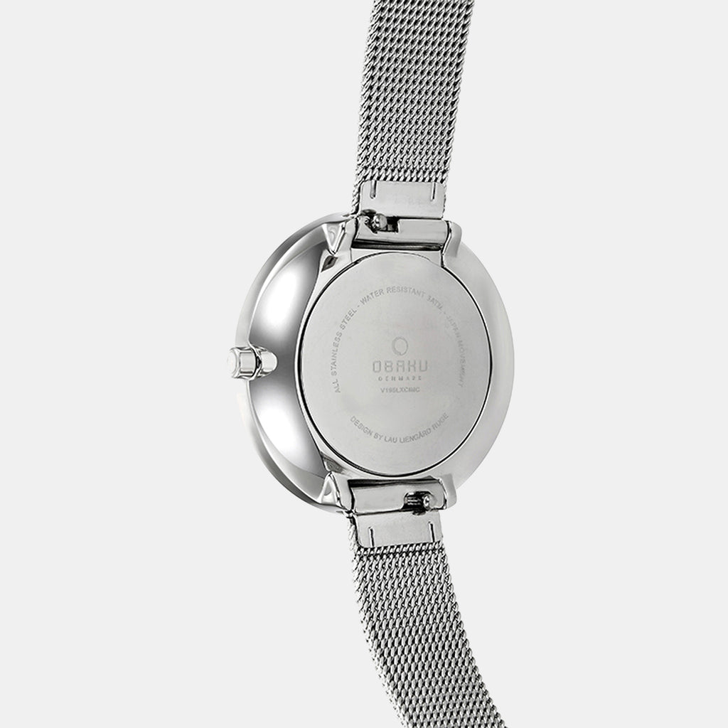 Obaku Stainless Steel Silver watch