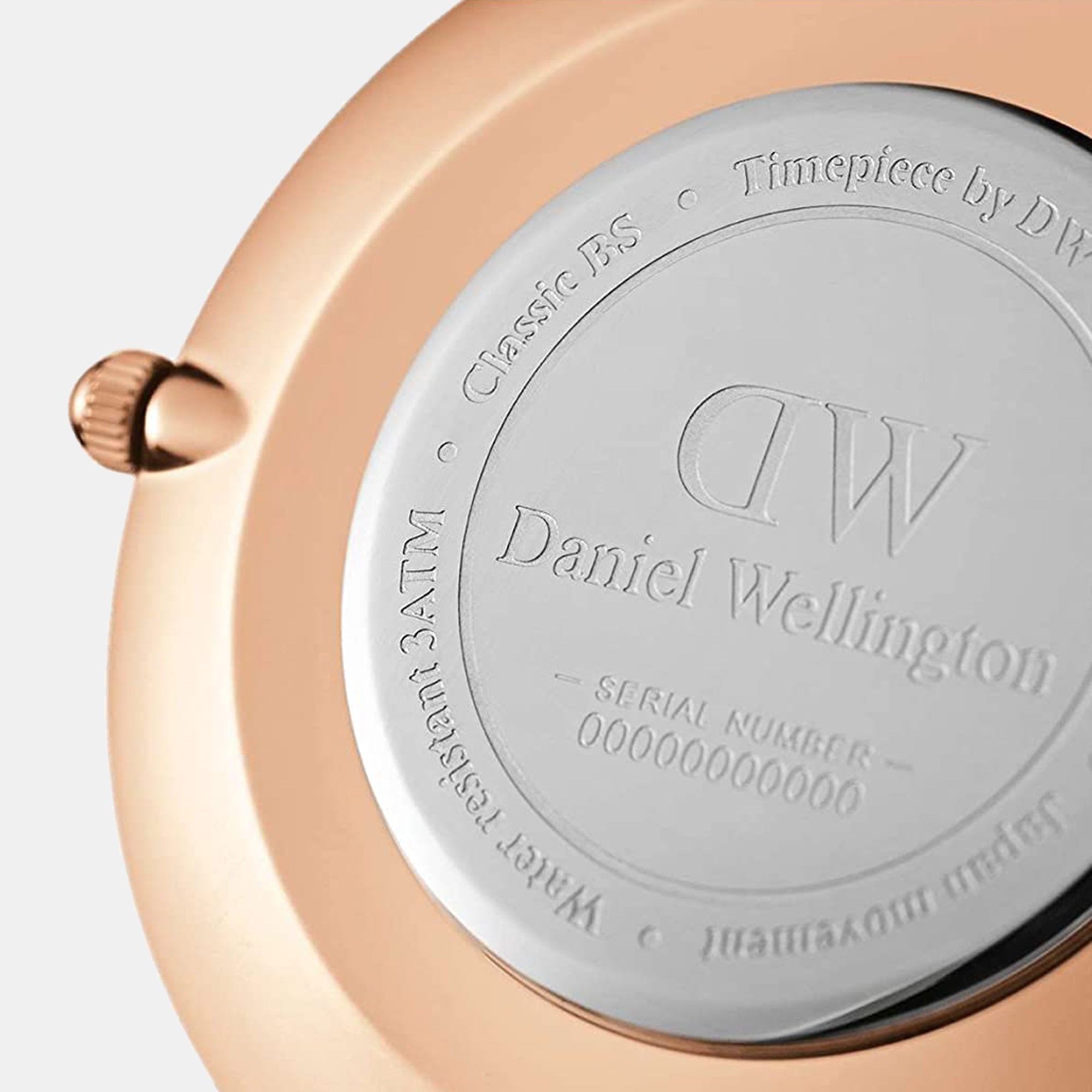 Daniel Wellington Unisex Round Black watch