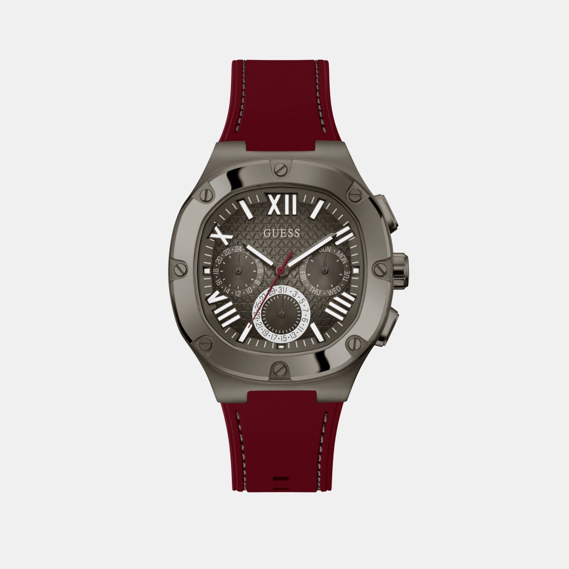 Guess Square Grey Analog watch