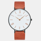 Obaku Round Silver Analog watch