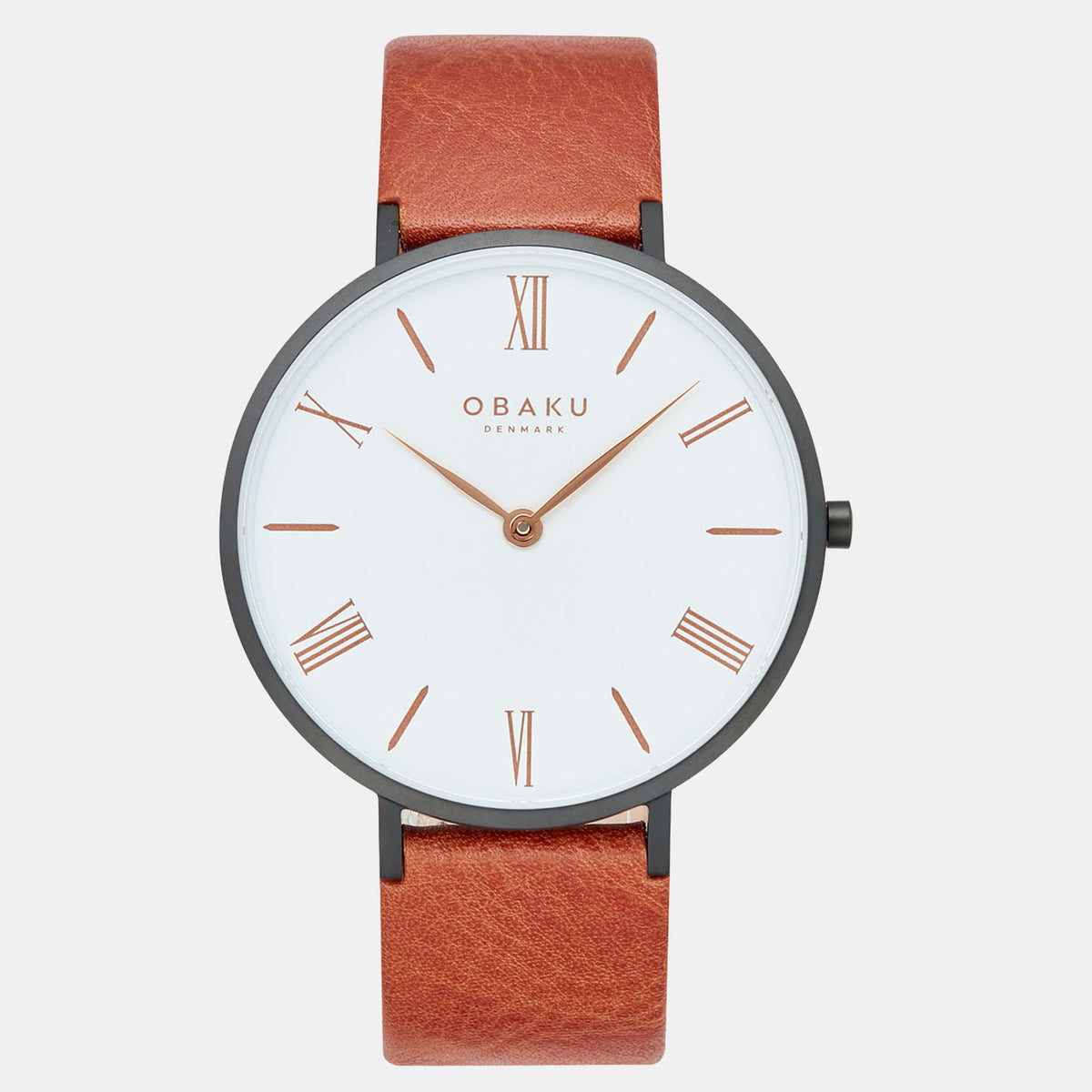Obaku Round Silver Analog watch