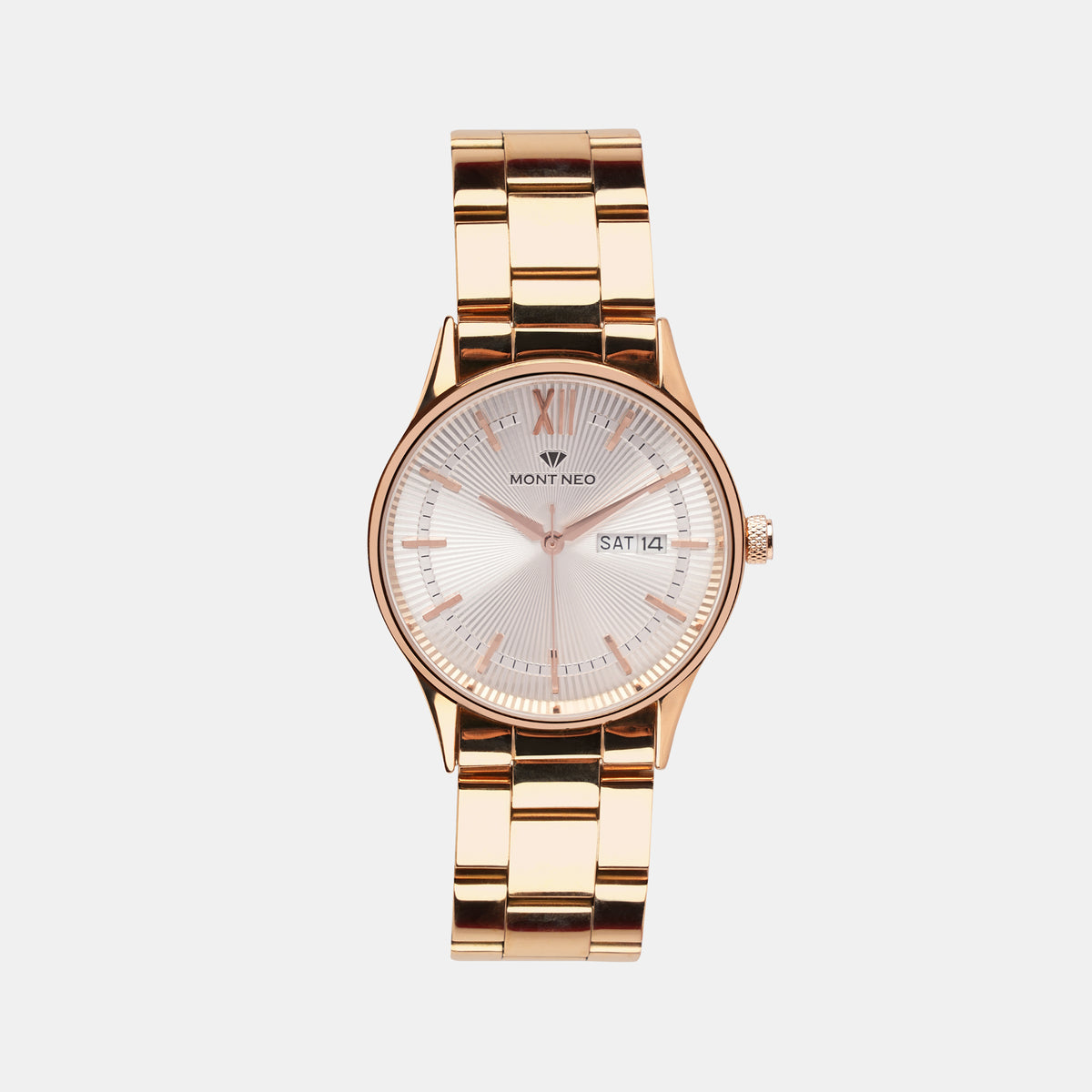 Mont Neo Round Silver Analog watch