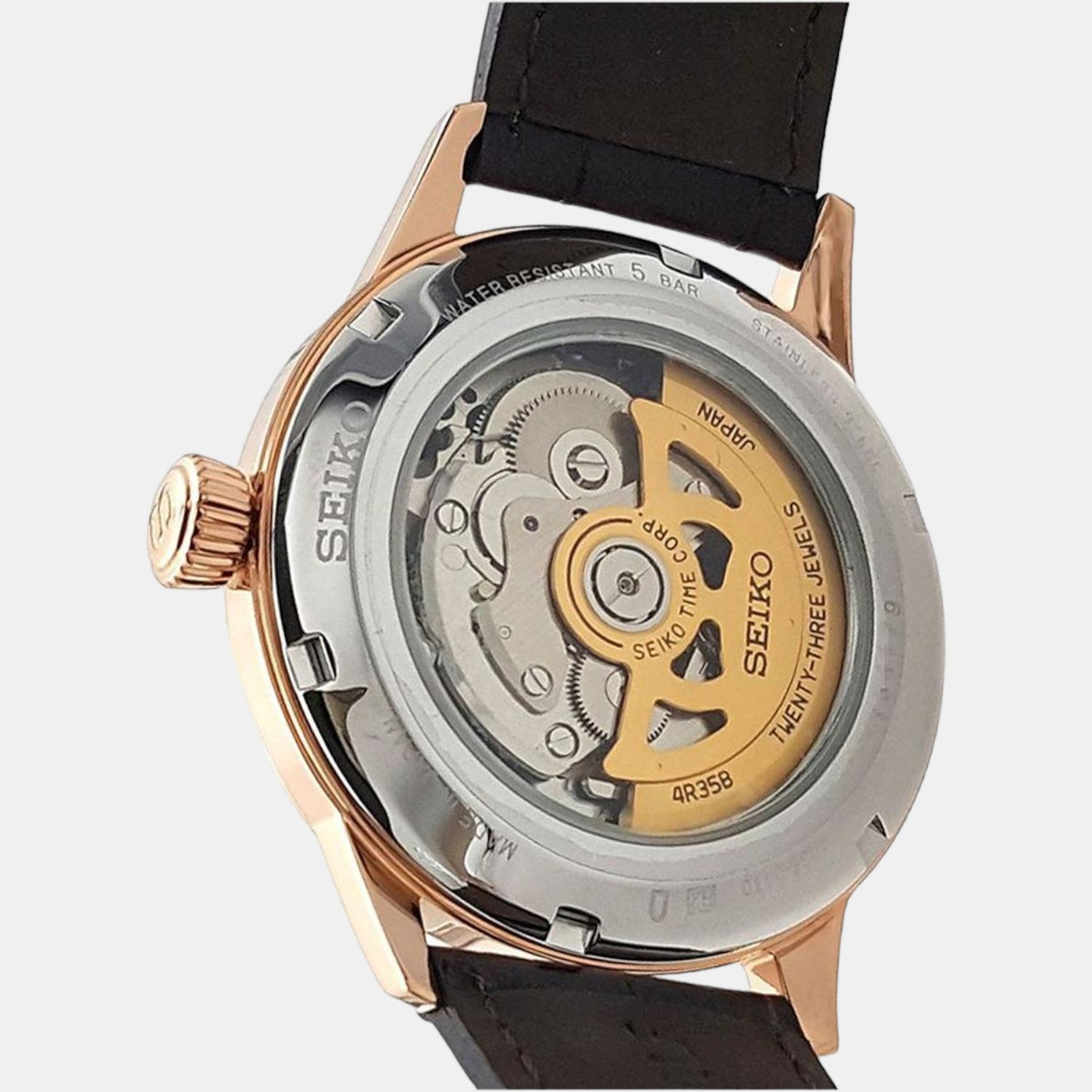 Seiko Stainless Steel Round watch
