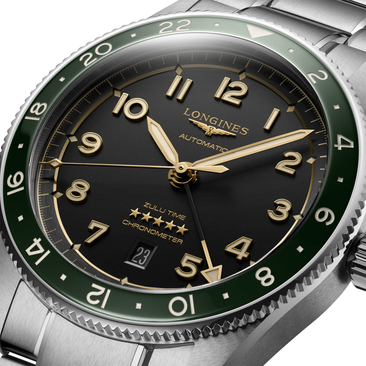Longines Stainless steel Round watch