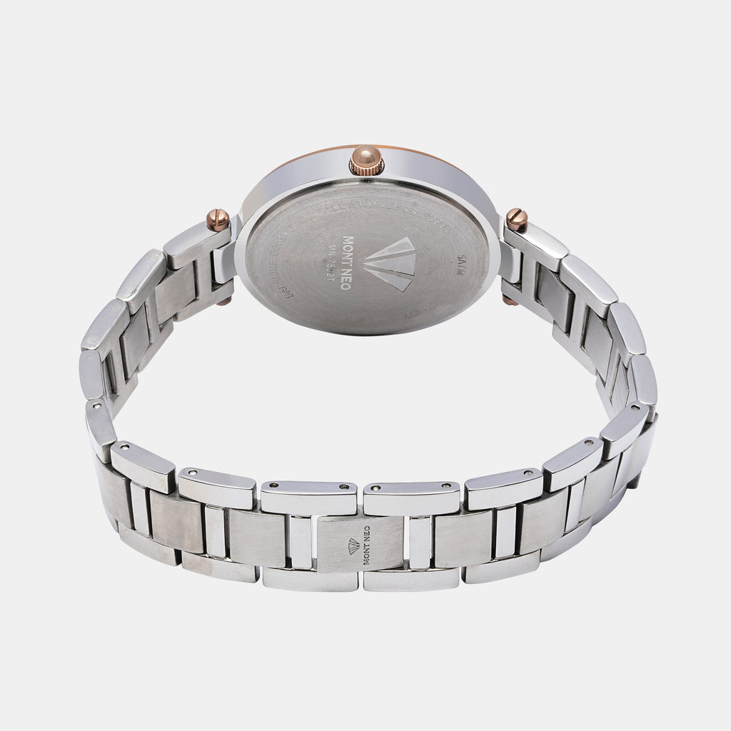 Mont Neo Stainless Steel Round watch