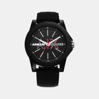 Armani Exchange Round Black Analog watch