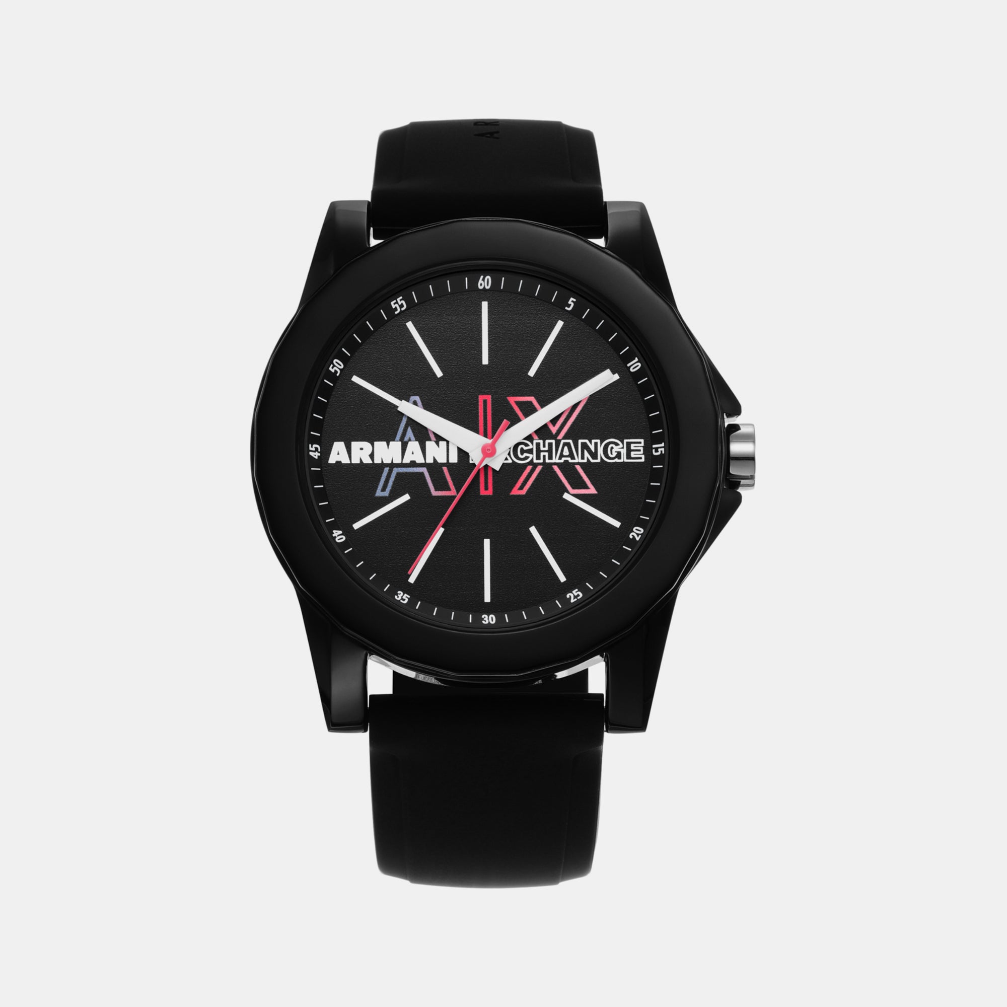 Armani Exchange Round Black Analog watch