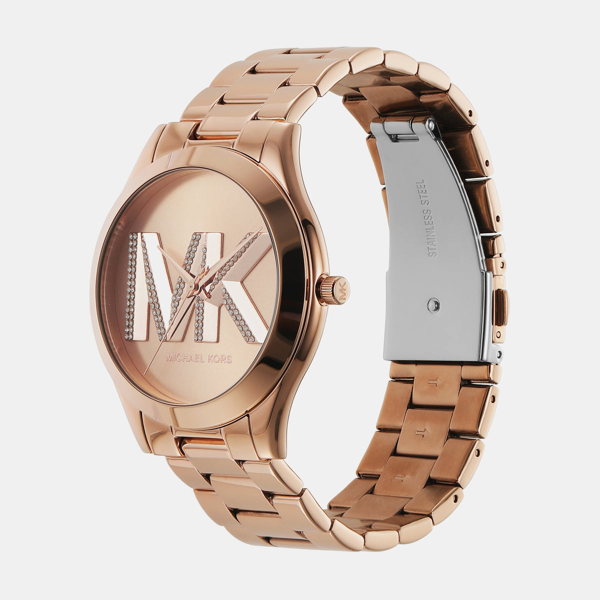 Michael Kors Women Round Rose Gold watch