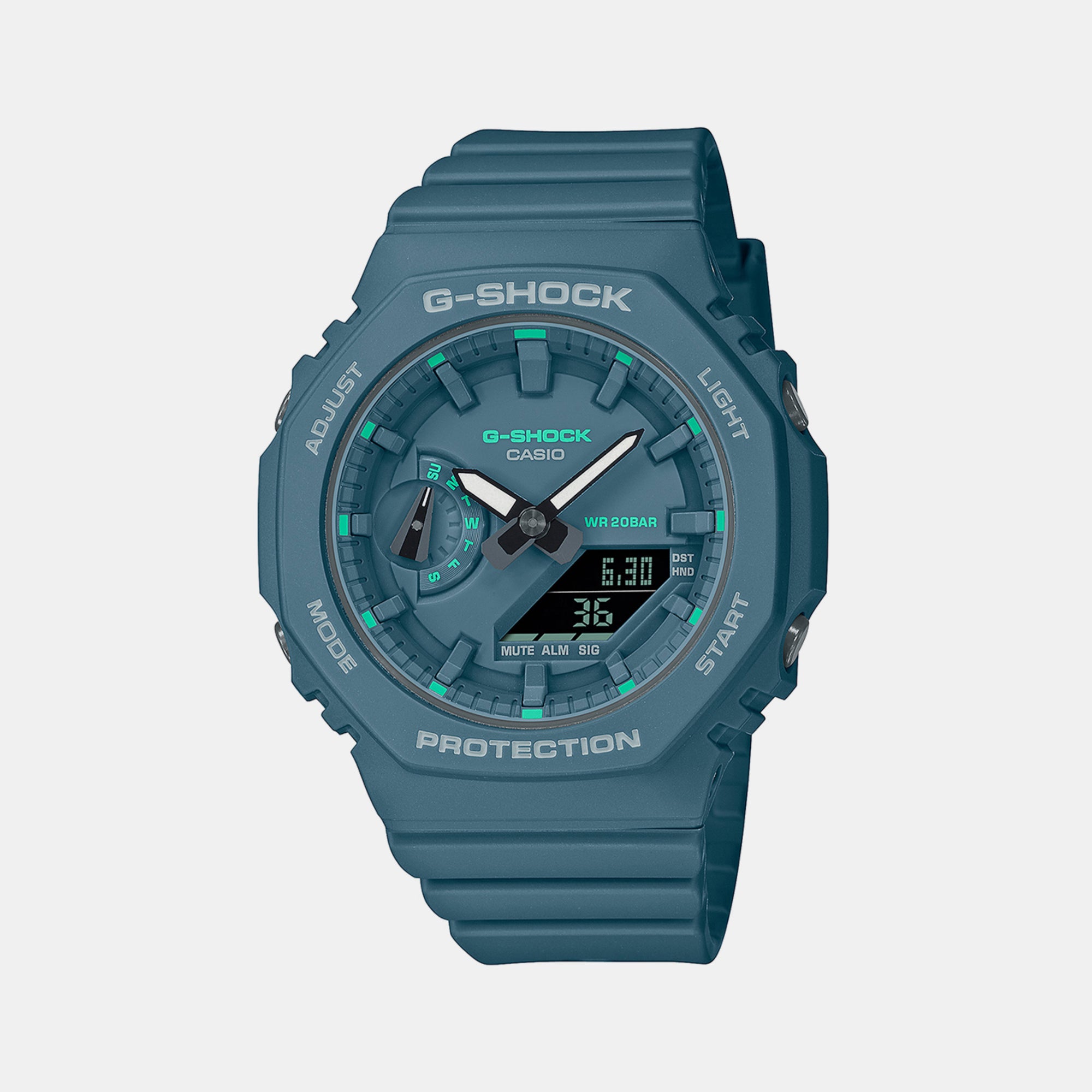 Casio Octagon Blue Analog-Digital watch