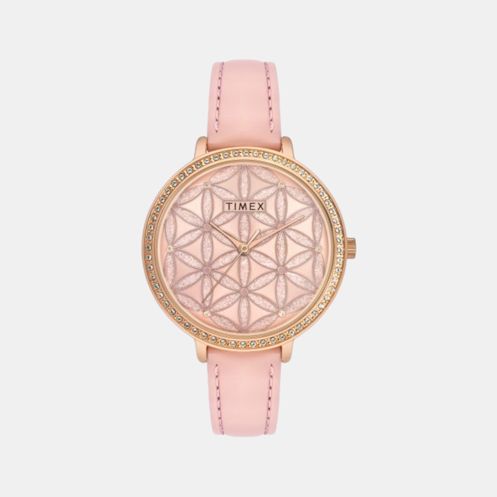 Female Analog Leather Watch TWEL14707